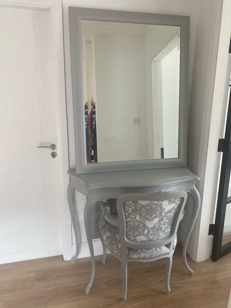 Mirror, Table , Chair - Image 2