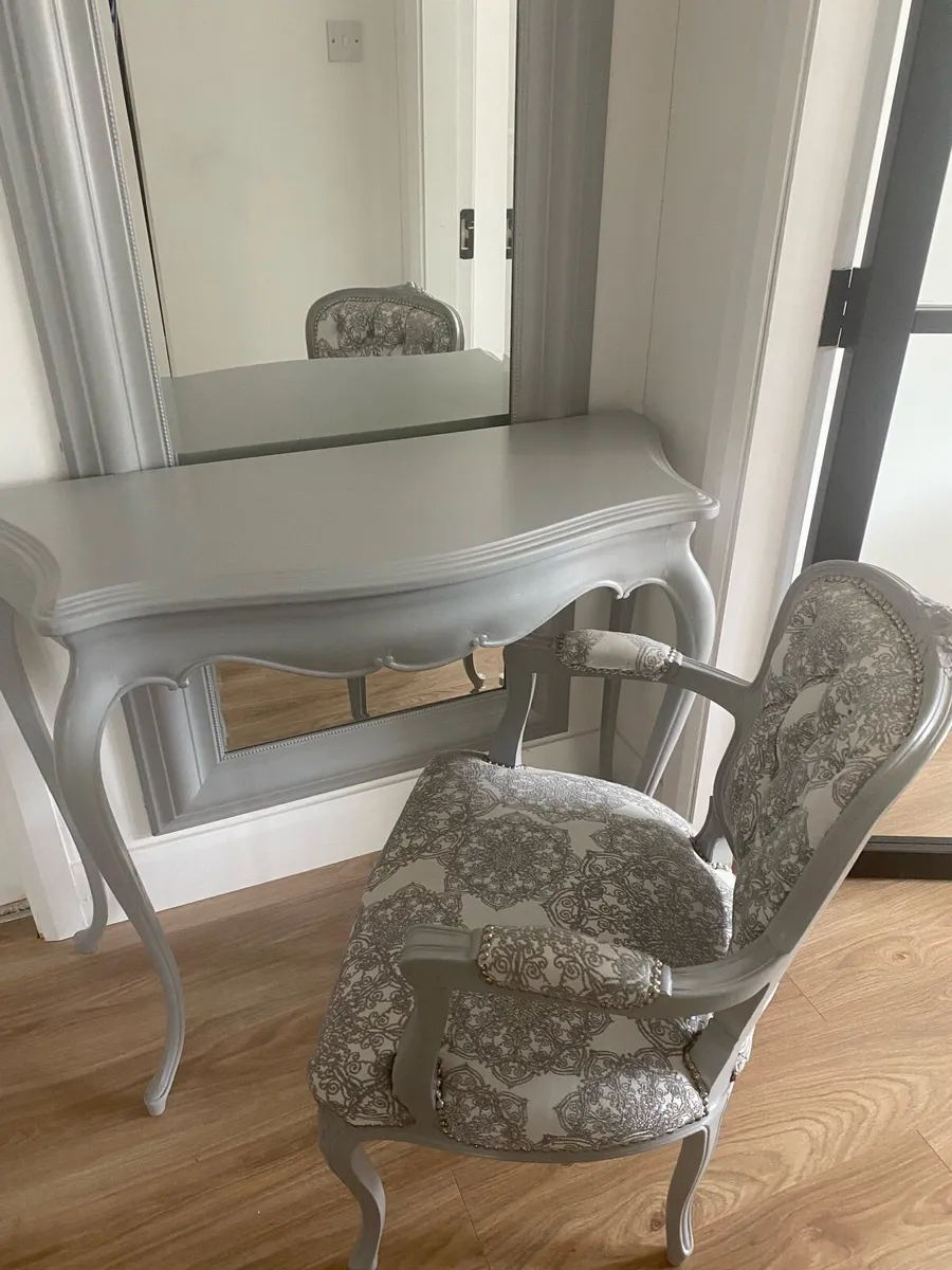 Mirror, Table , Chair - Image 1
