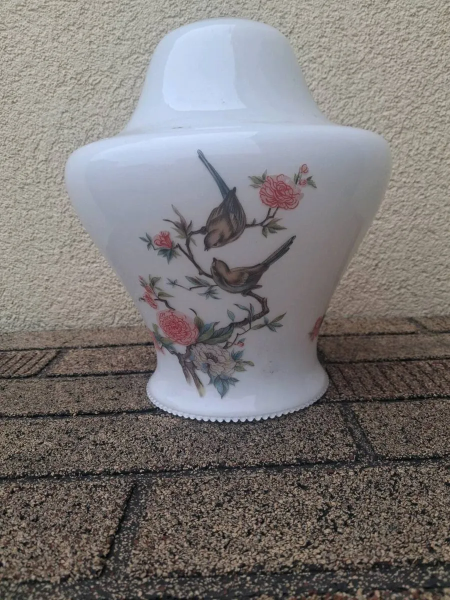 Vintage Milk glass ceiling light shade