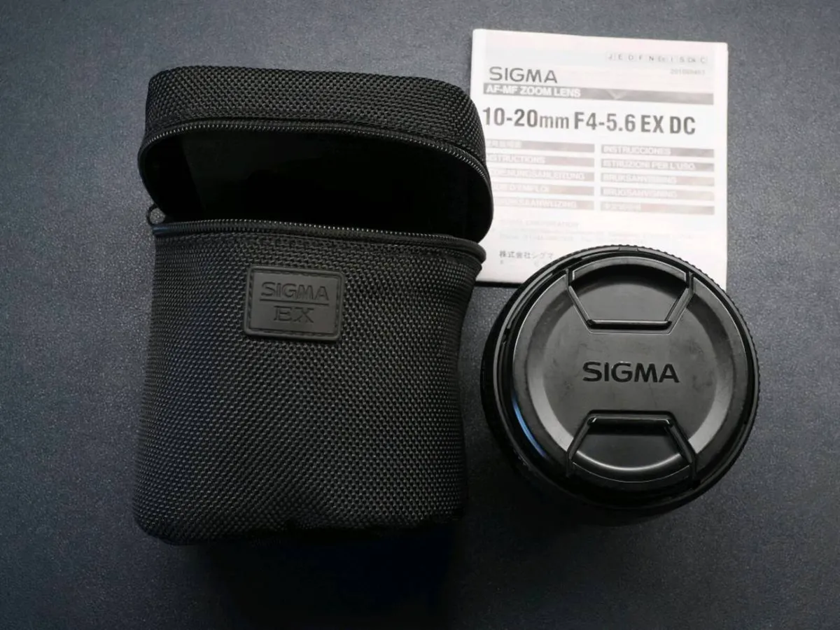 Sigma 10-20mm EX Nikon DX Mount + Accessories - Image 3