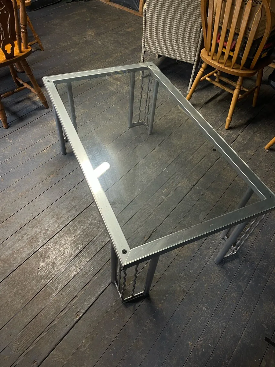 Glass Top Coffee Table - Image 1