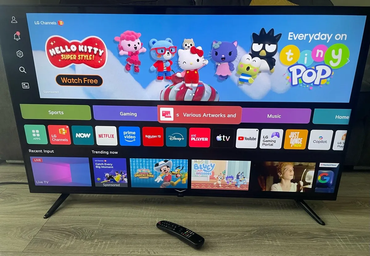 50” LG 4K ULTRA HD SMART TV (2024 MODEL) - Image 1