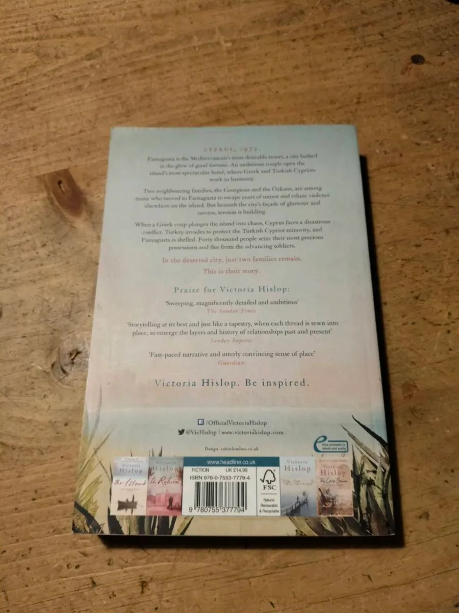 Victoria Hislop The Sunrise. Like new. - Image 2