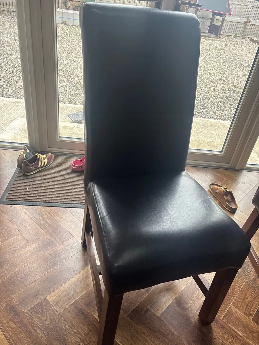 Dining chairs x 6 - Image 3