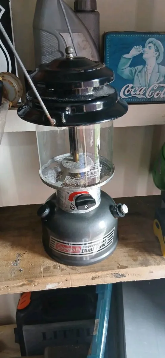 Coleman duel fuel lantern - Image 1