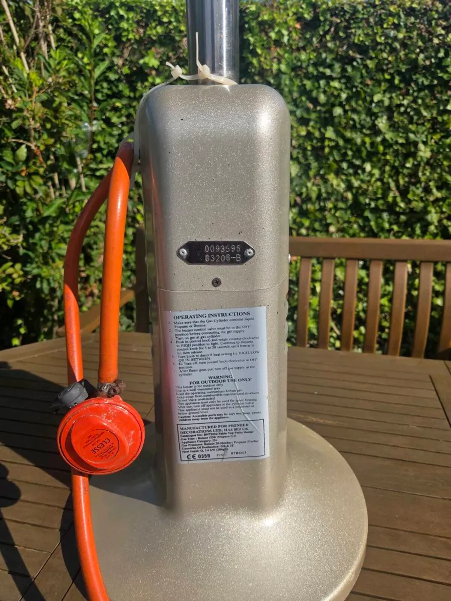 Outdoor tabletop gas heater - Image 2
