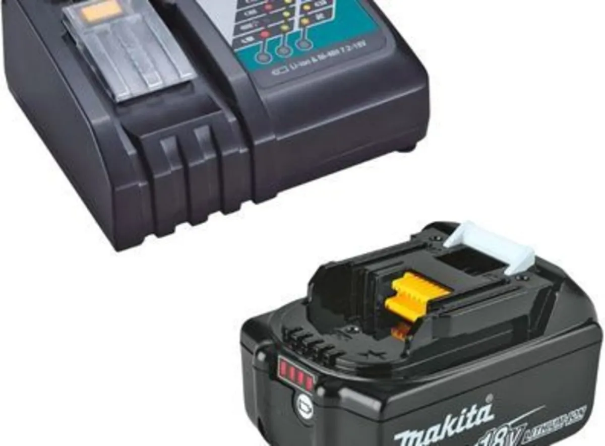Makita DC18RC 18V Charger & BL1830 18V 3Ah Battery