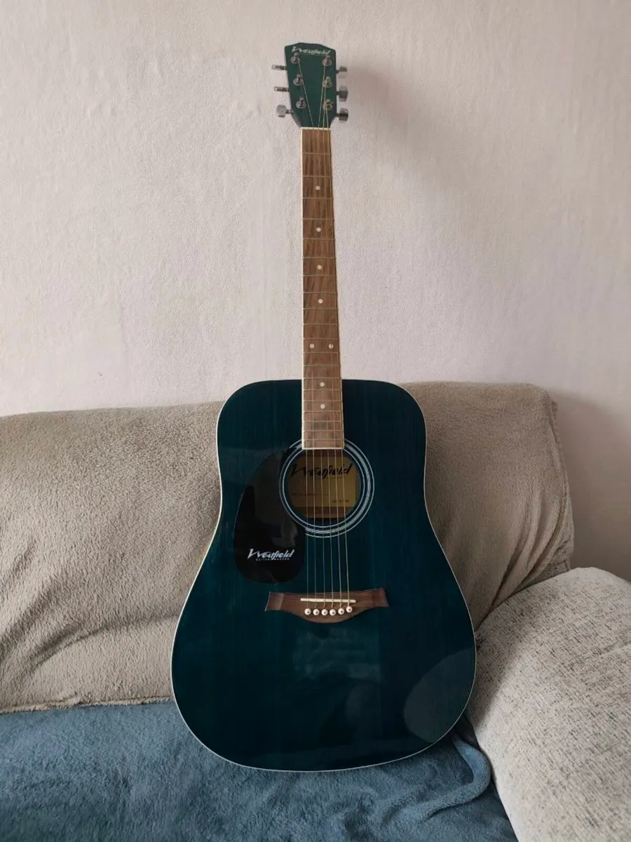 Westfield B200 series acoustic guitar *left handed