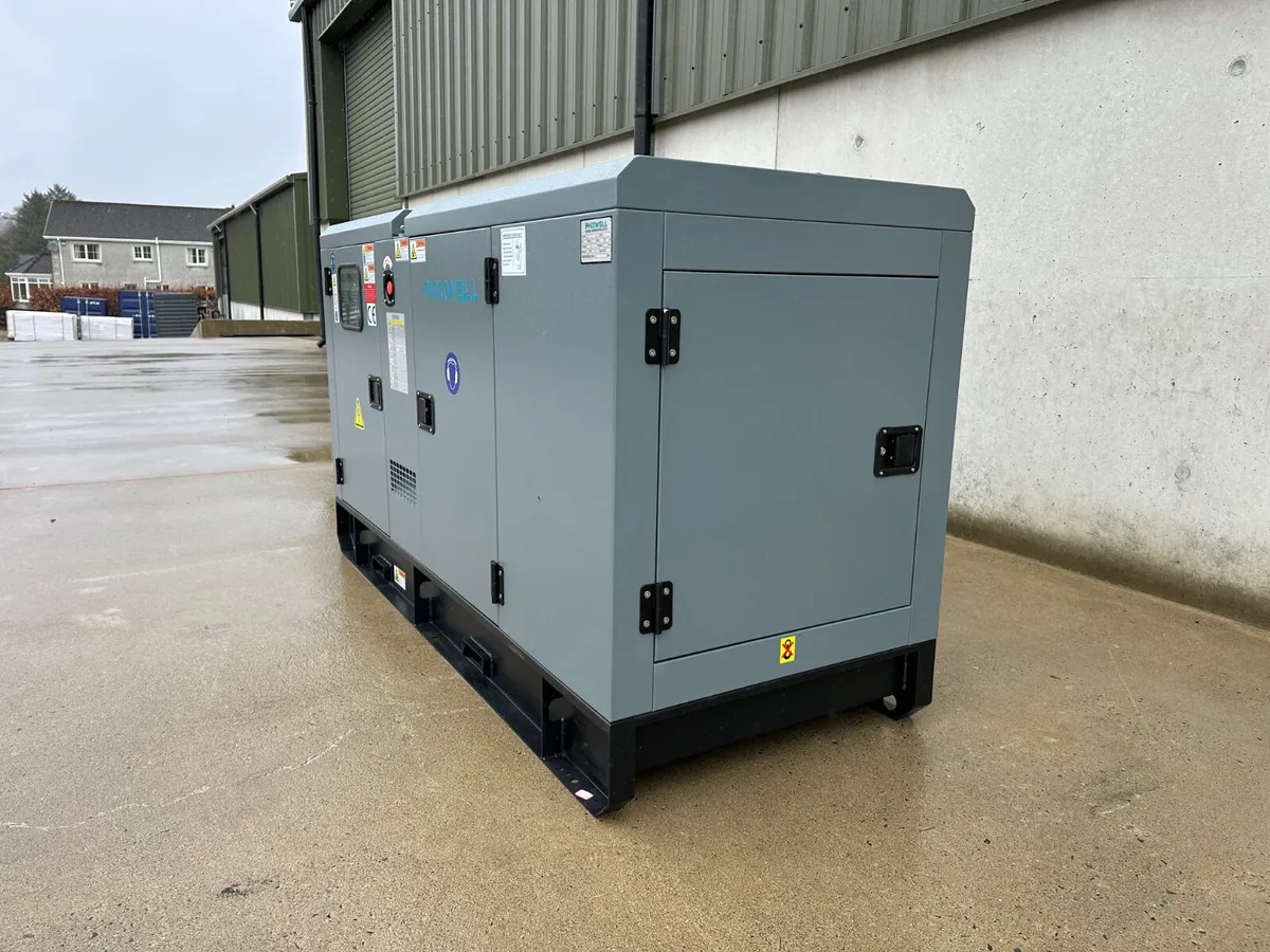 New 45kW Silent Generator **Online Auction** - Image 3