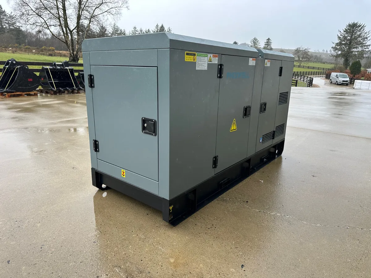 New 45kW Silent Generator **Online Auction** - Image 4