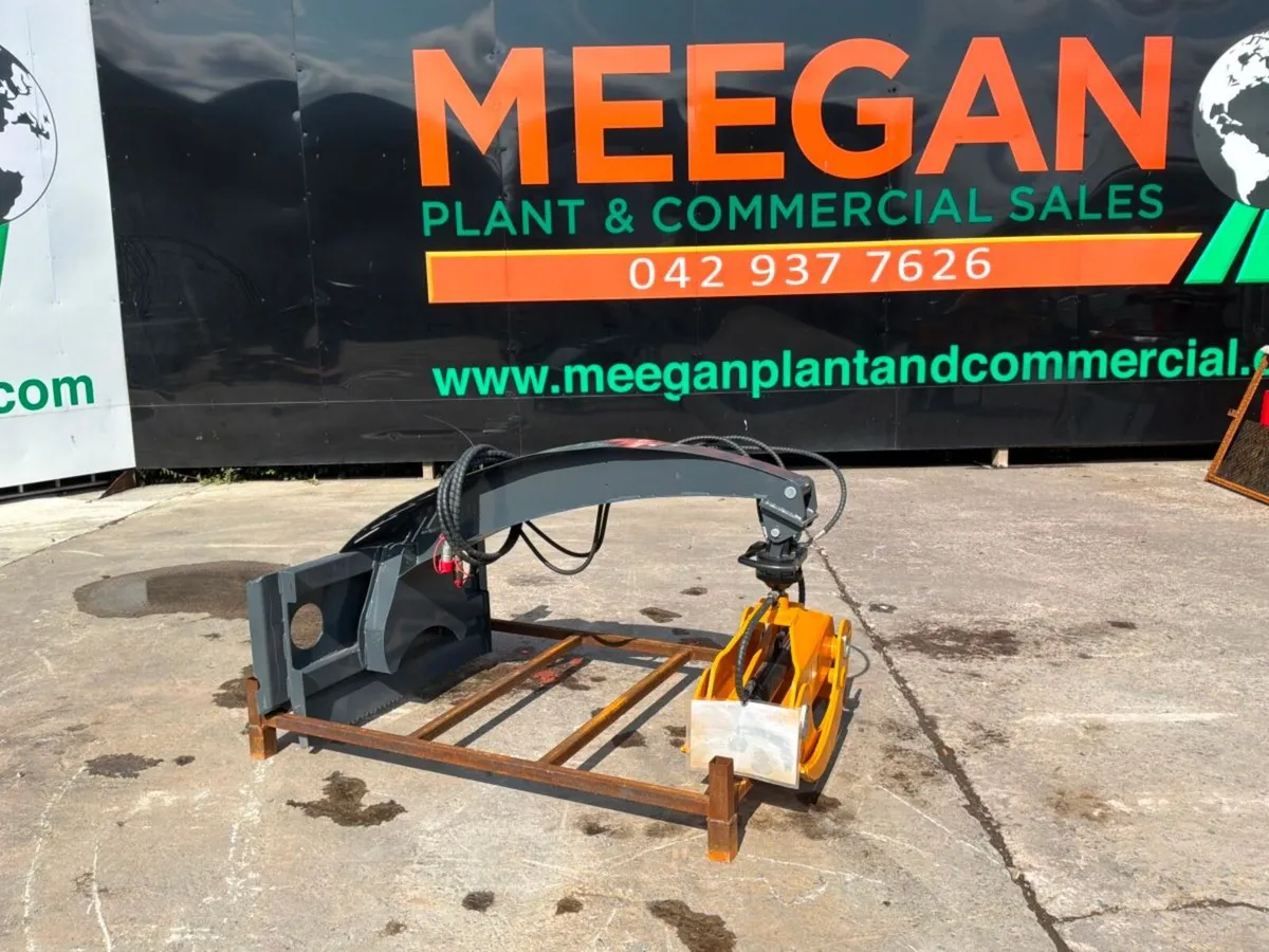 New / unused skid steer Log grapple grab attachmen - Image 1