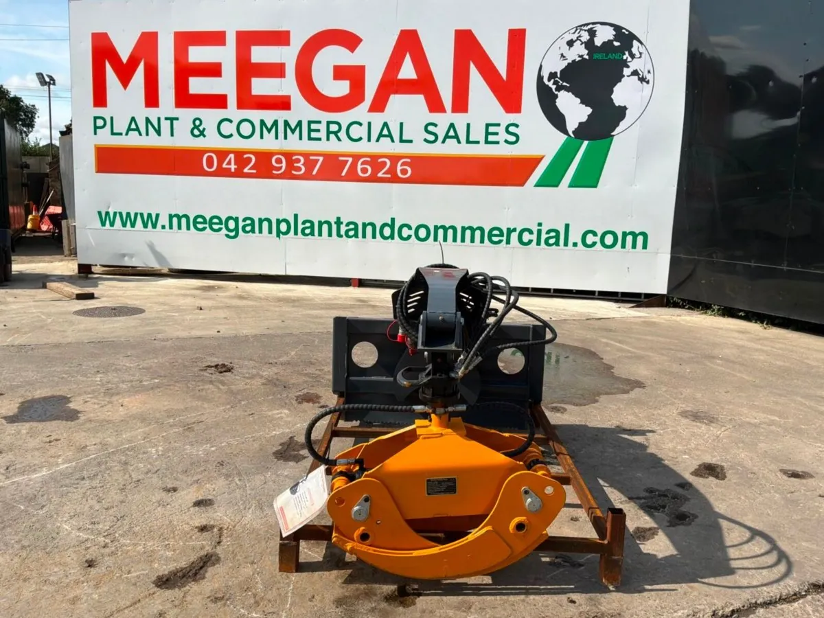 New / unused skid steer Log grapple grab attachmen - Image 2