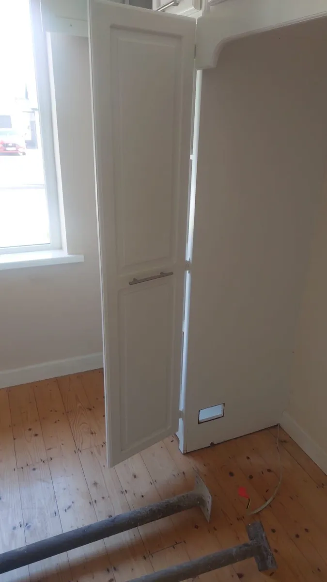 6 White Wardrobe Doors – 390x1705mm