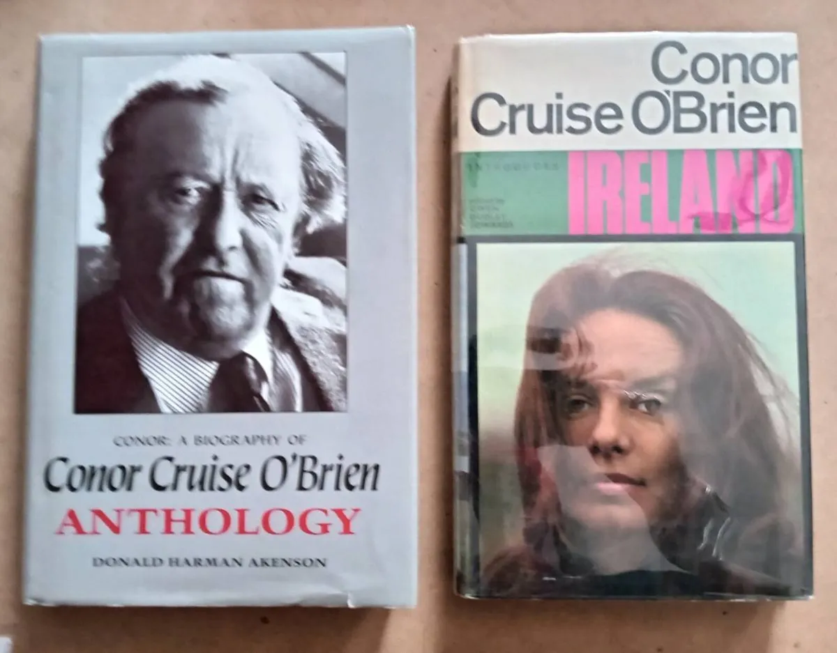 Two Conor Cruise O Brien Books