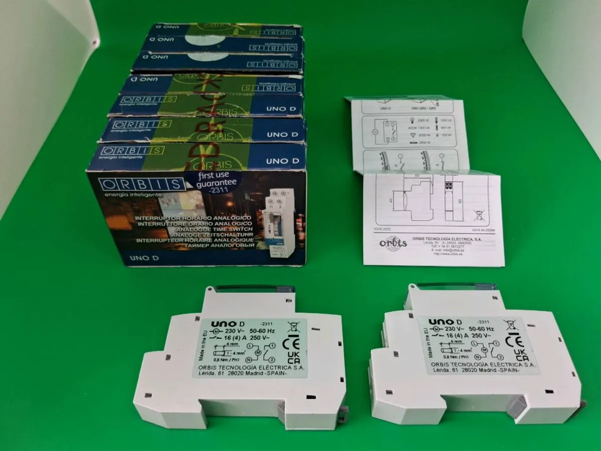 Postage - 7 x  ORBIS OB400132 UNO D Timers BRAND N - Image 4