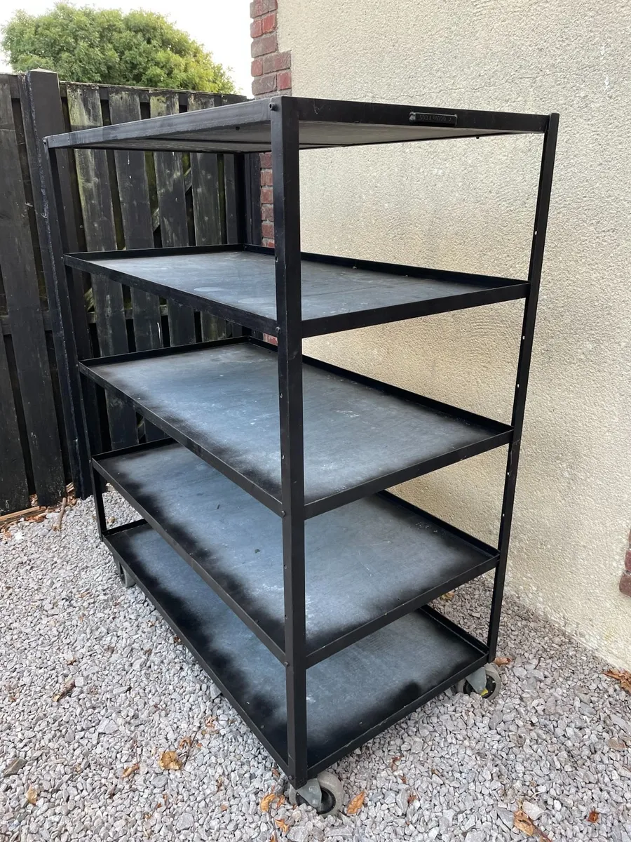 Metal Shelving Unit - Image 2