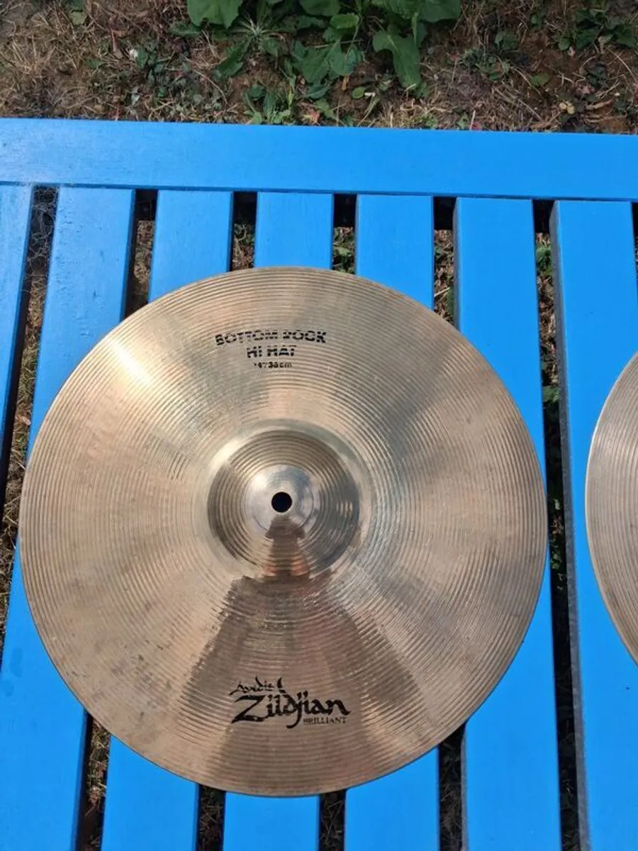 Zildjian 14in Rock hi hats - Image 2