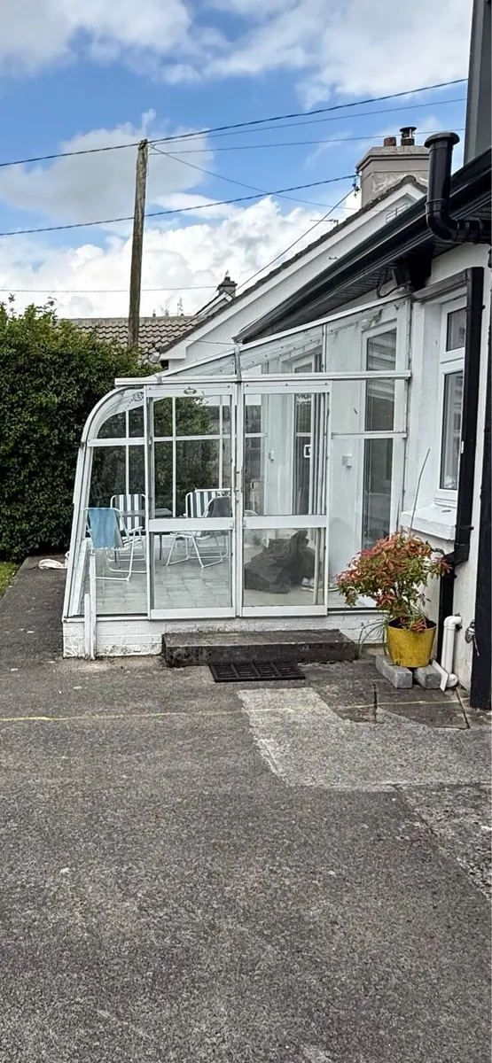 Lean-To Glasshouse / Conservatory 16x8ft - Image 3