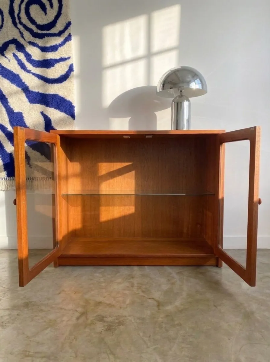 Vintage G Plan Teak Mid Century Display Cabinet - Image 2