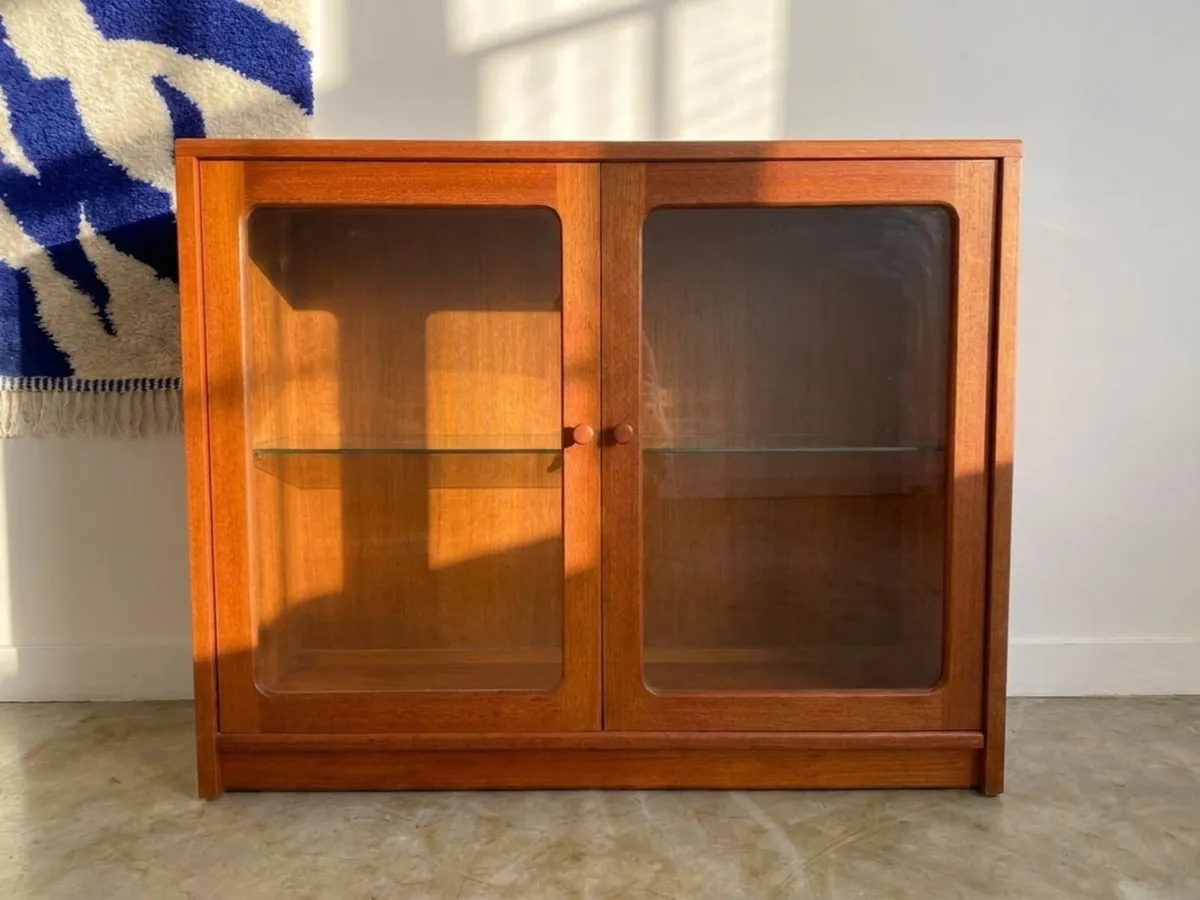 Vintage G Plan Teak Mid Century Display Cabinet - Image 4