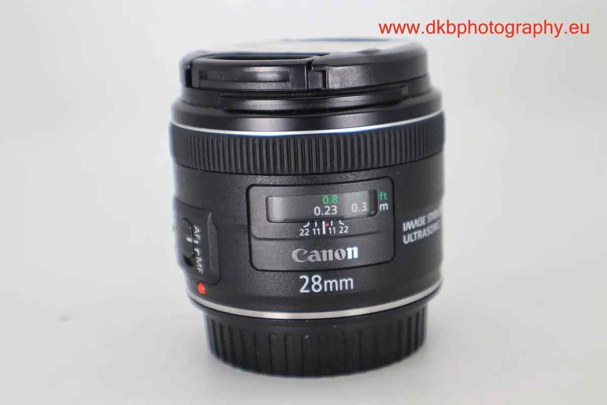 CANON EF 28mm F2.8 IS USM Lens #091 - Image 2