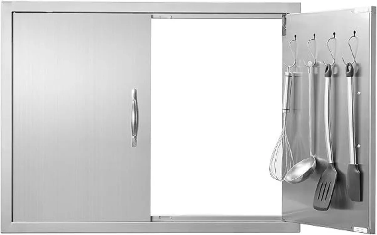 31 x 24 Inch Stainless Steel BBQ Access Door - Image 1