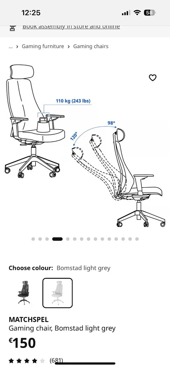 IKEA MARKUS Office Chair – €120 - Image 2