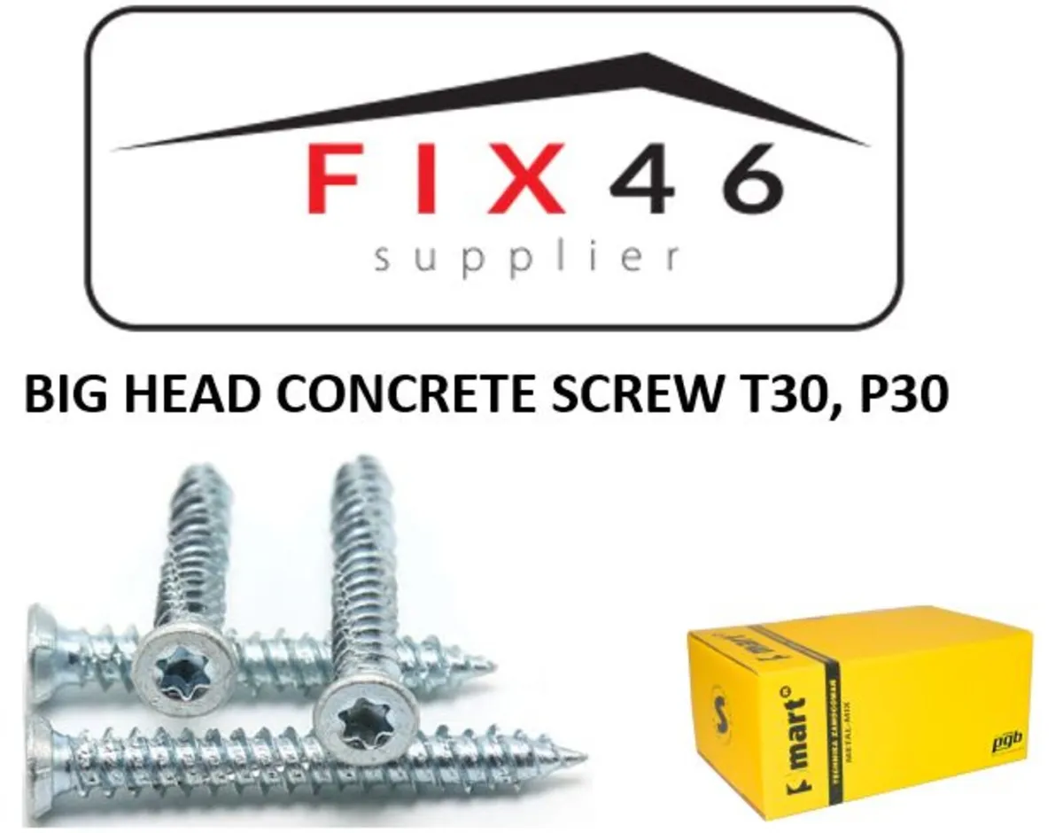 Concrete screws, various sizes, BEST PRICES!!! - Image 3