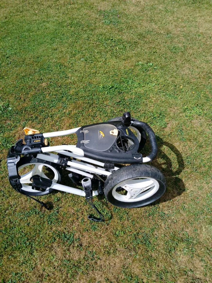 Powakaddy twinline 4 push trolley - Image 2