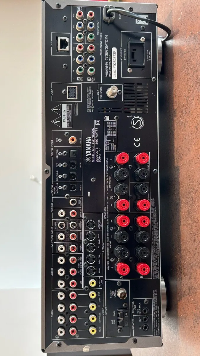 Yamaha RX-N600D hifi Amplifier - Image 2