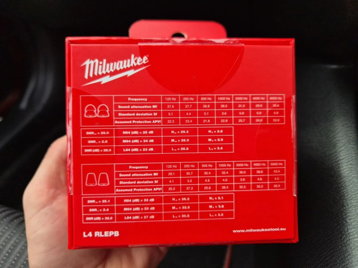 Milwaukee REDLITHIUM, Bluetooth Jobsite Ear Buds - Image 2