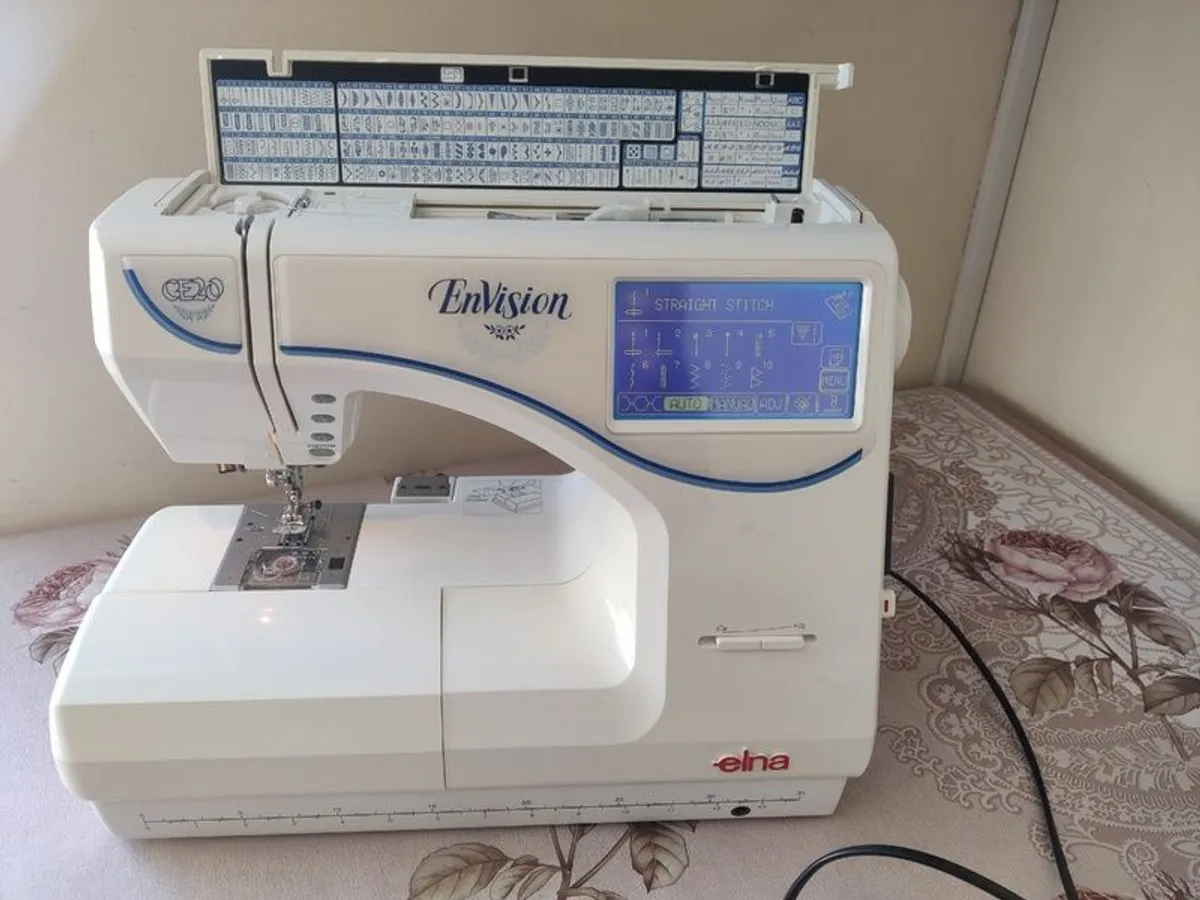 Elna Envision CE20 memory craft sewing machine - Image 2