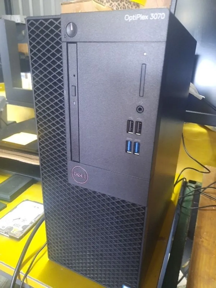 Dell Optiplex 3070 pc / 24" HDMI Monitor - Image 1