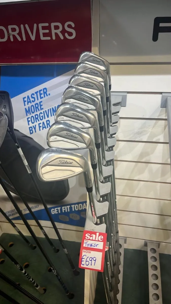 Titleist 620 CB Forged 4-PW Project X 5.5 €675 - Image 3