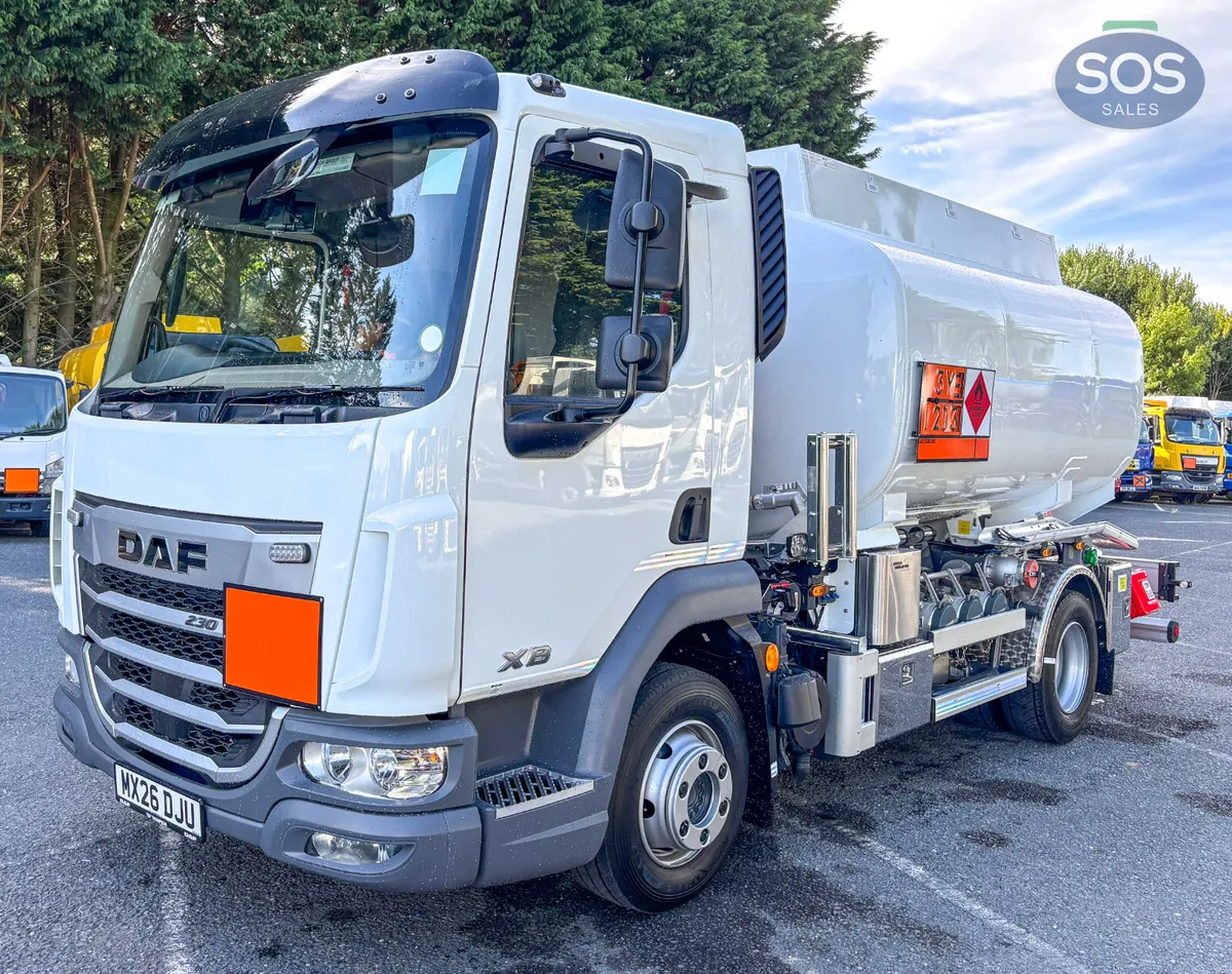 2026 DAF XB 230 Rigid Tanker - Image 1