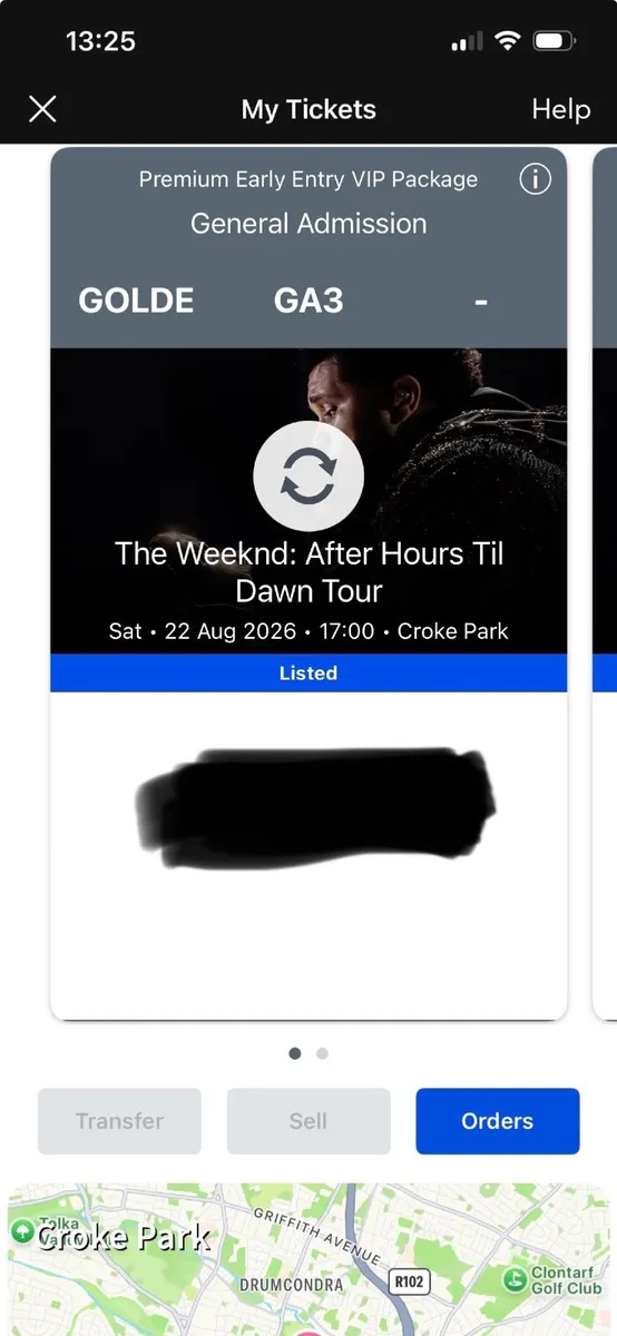 Tickets The Weekend Croke Park 22 August - Image 2