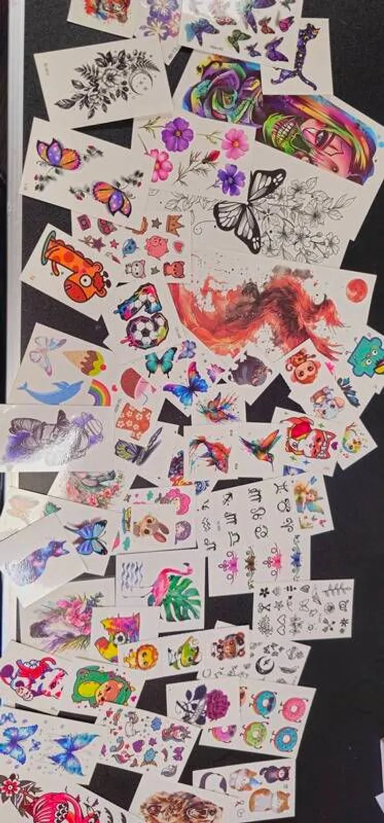 Temporary Tattoo Party Pack - 50 Sheets - Image 2