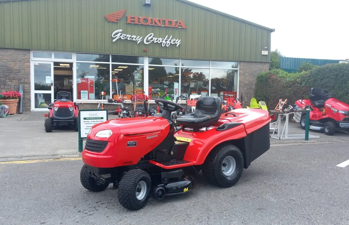 Jonsered LT2217cma Ride on Tractor Mower - Image 1