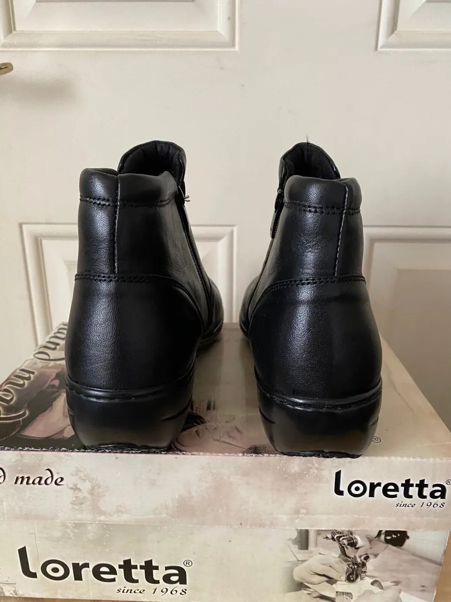 Womens leather ankle boots - Image 4