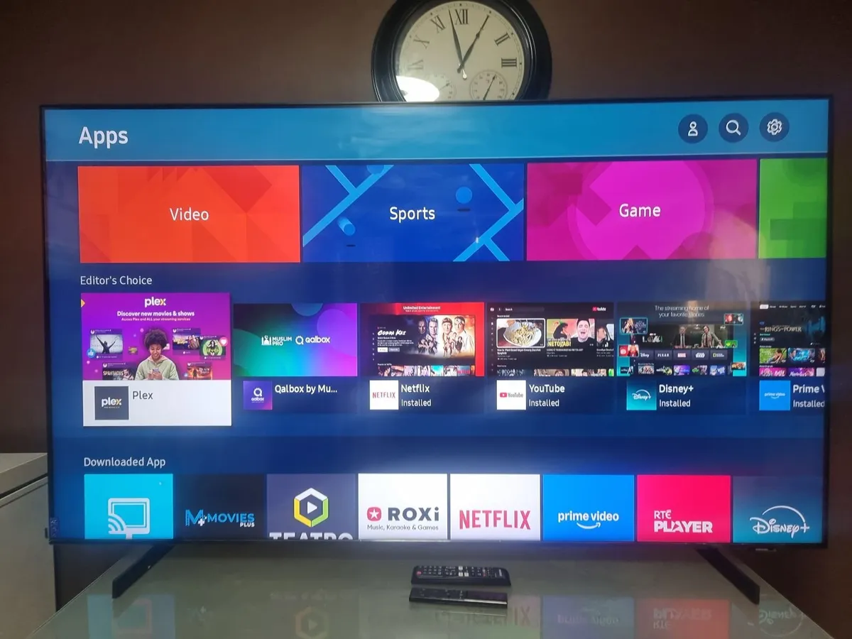 50" Samsung Slimline QLED Crystal 4K HDR Smart LED - Image 1