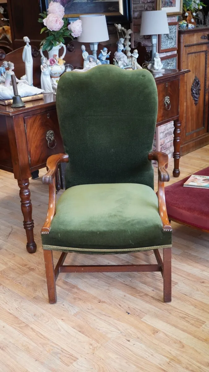 Antique Gainsborough Armchair - Image 1