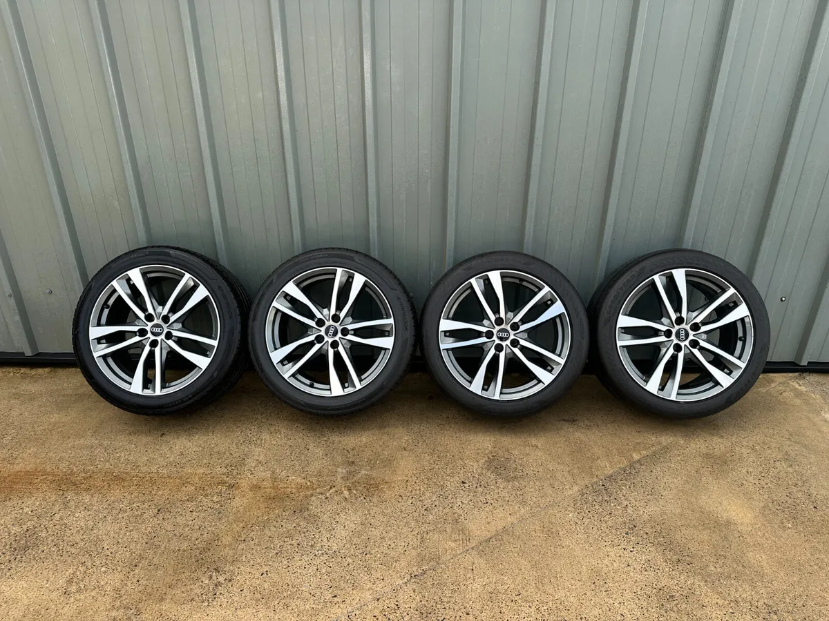 Audi A6 S-line 19'' Alloy Wheels and Tyres - Image 1