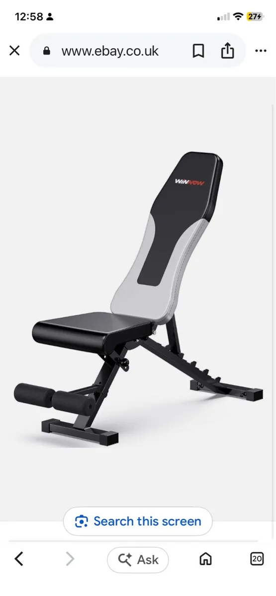 Weight bench