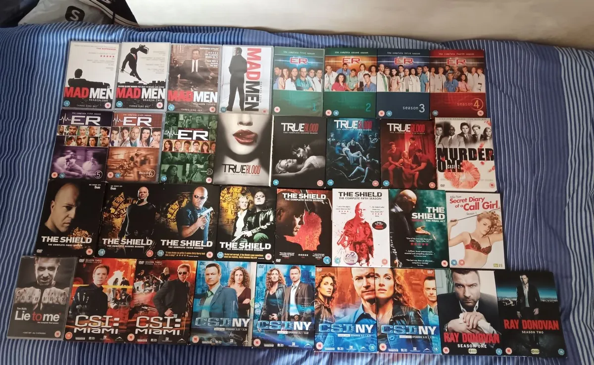 63 DVD Boxsets. Great Condition. - Image 2