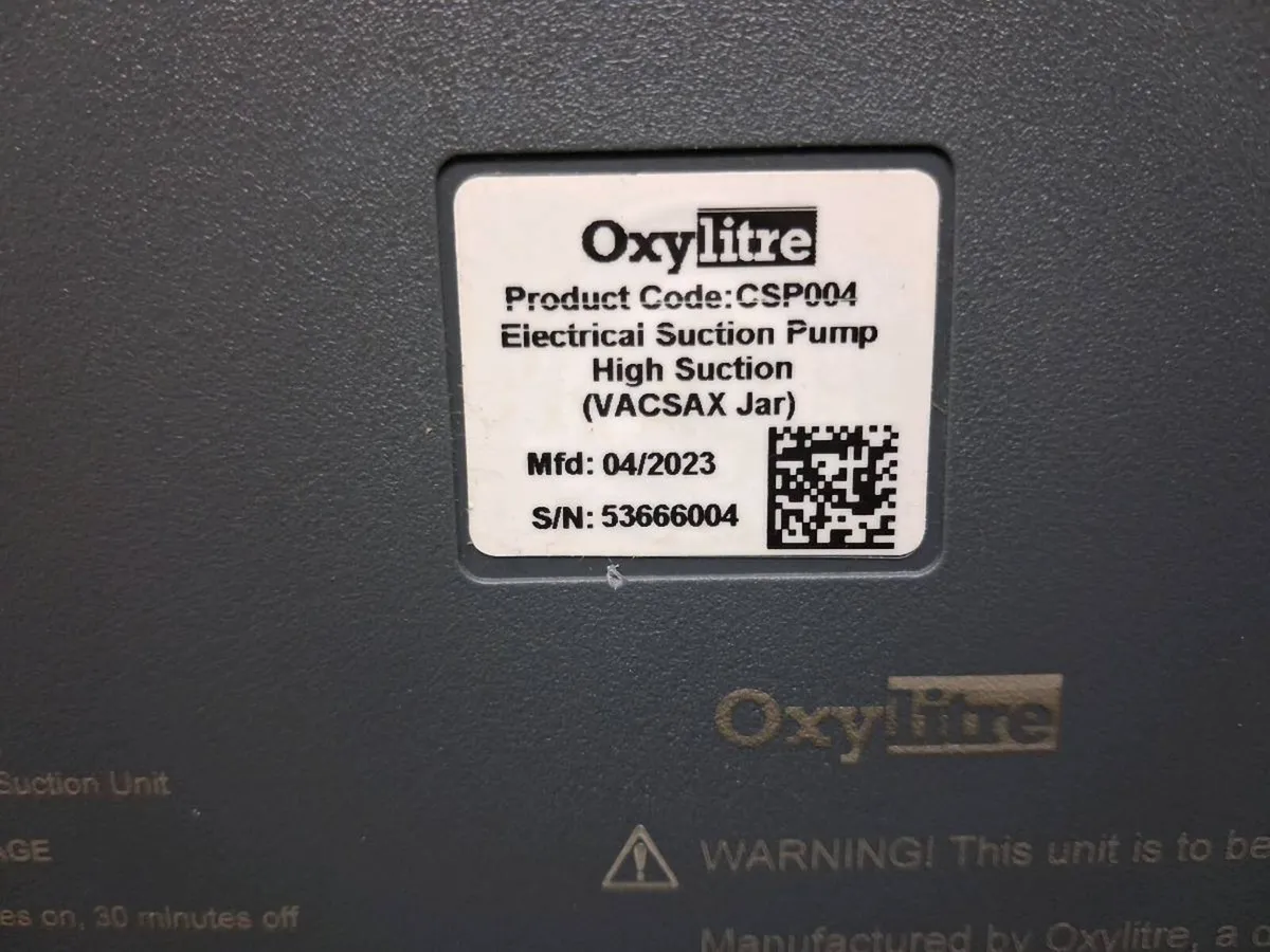 Postage - OxyLitre CSP004 Suction Pump VACSAX - Image 3