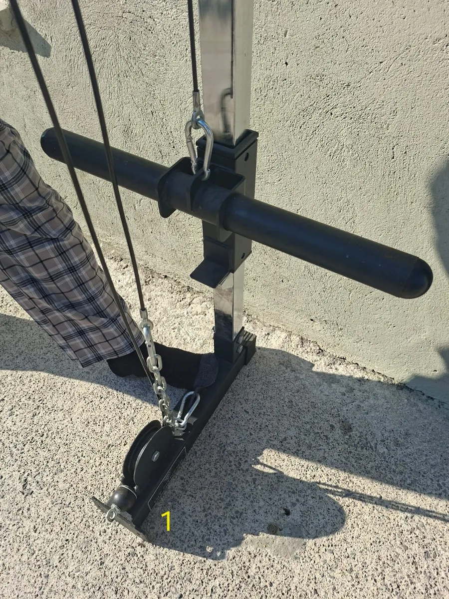 Wall-Mounted Cable Pull Station with Attachments - Image 3