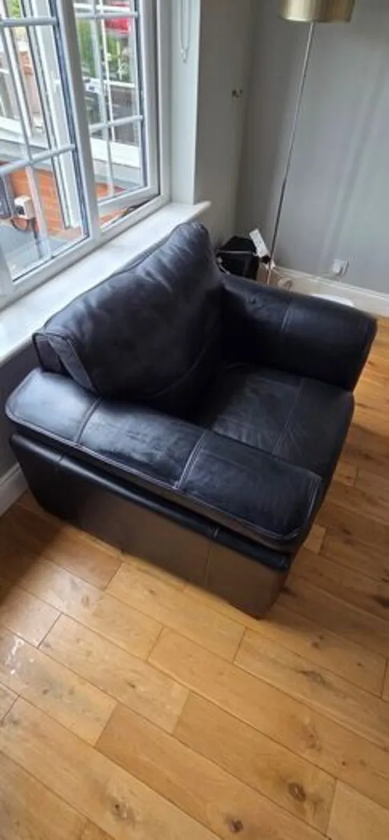 Leather Armchair - Image 1