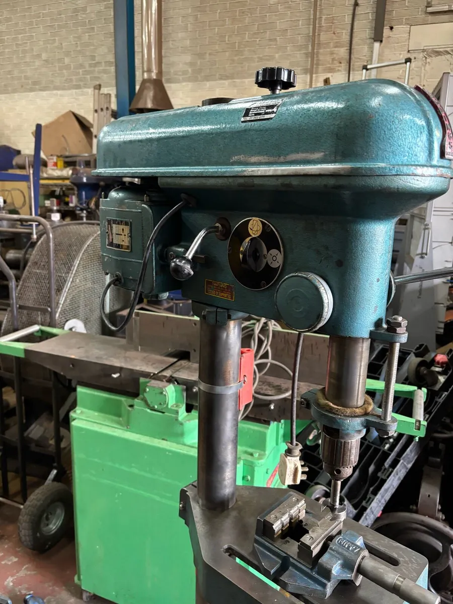 ORIGINAL SINGLE PHASE meddings pedestal drill - Image 2