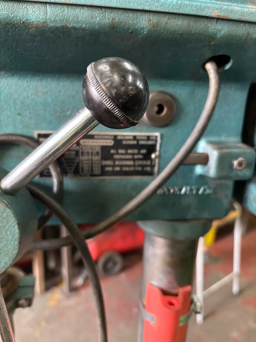 ORIGINAL SINGLE PHASE meddings pedestal drill - Image 4