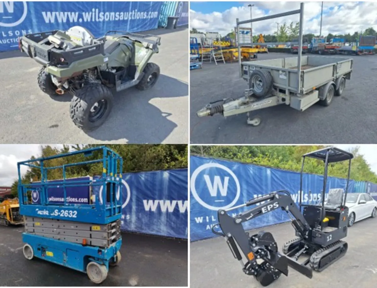 Plant & Machinery For Auction Wednesday 26th Aug - Image 1